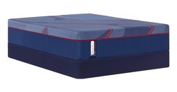 Posturepedic Elite mattress on a flat foundation