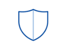 Shield icon representing projected warranty