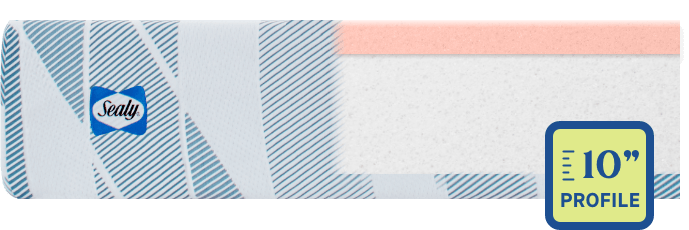 Dreamlife 10-Inch Side Profile with Height Icon