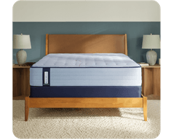 Posturepedic Spring mattress in a styled room